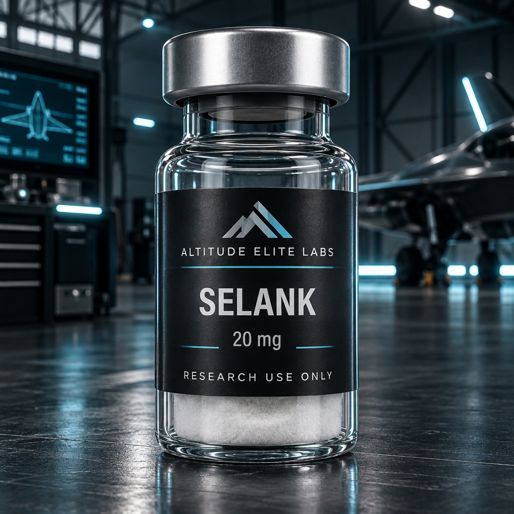 Selank 20mg research vial